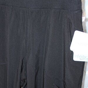 Cherokee Infinity NWT Women Joggers Athletic Pants S L/G Elastic String Slits